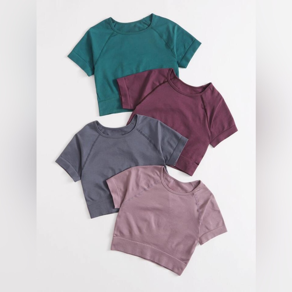 4 Pack Raglan Sleeve Sports Tee